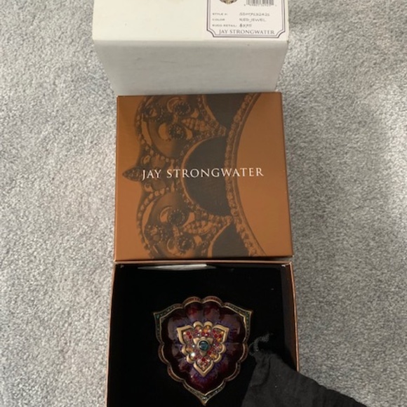 JAY STRONGWATER Trillion Trinket box Swarovski crystal - Picture 8 of 8